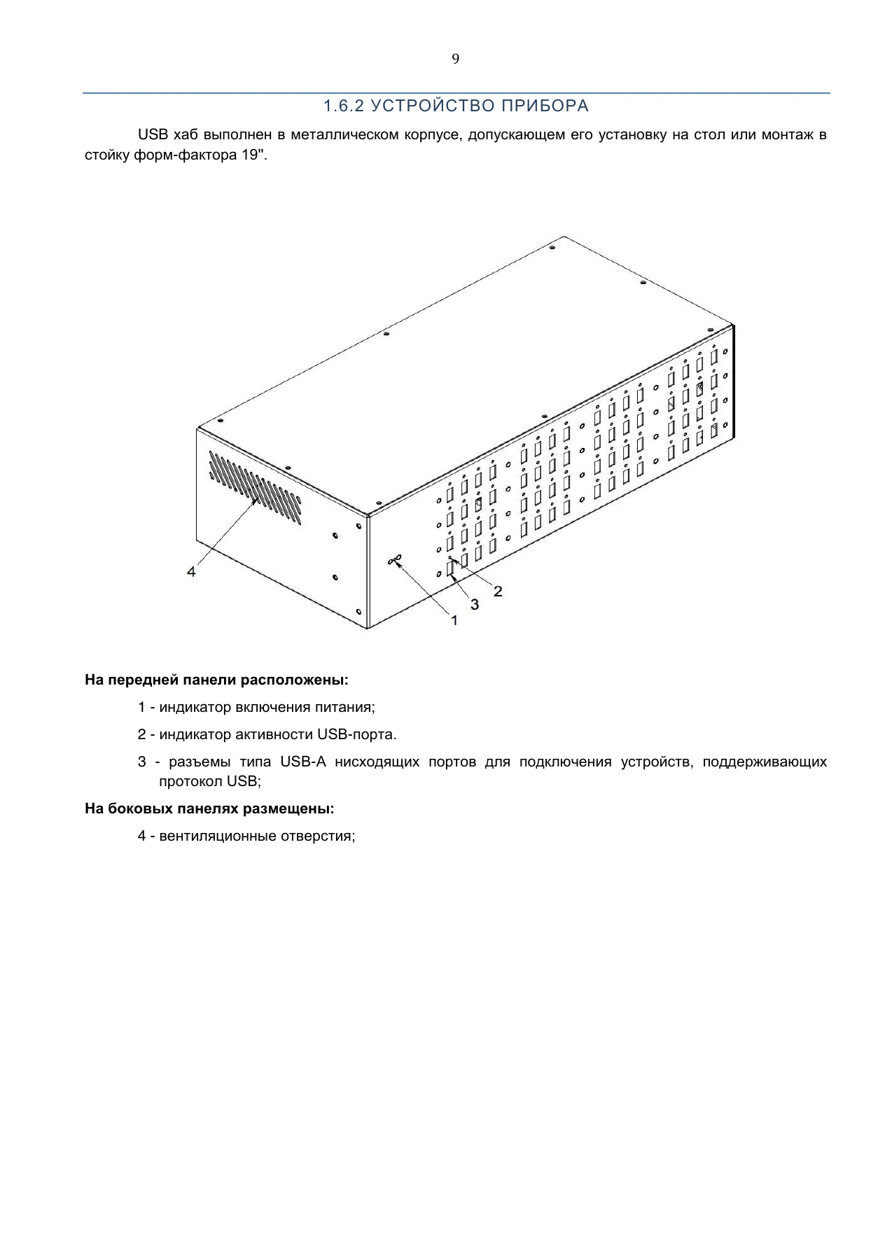 Страница 9: Управляемый USB Хаб DistKontrolHUB. Руководство пользователя v4